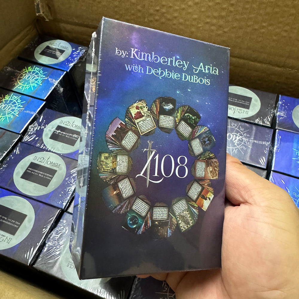 The iN2IT Zodiac 108 Oracle Deck w/Keywords 132 Oracle Cards Object Based Astrology Numerology Tarot Deck Ready Any Situation