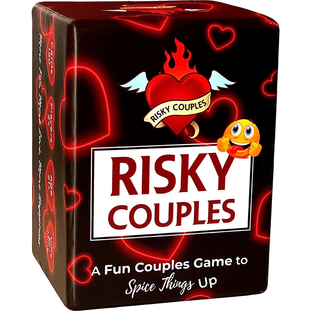 Risky Couples Super Fun Couples Game For Date Night: 150 Spicy Dares & Questions For Your Partner. Romantic Anniversary & Valentines Gifts. Card Game For Couple