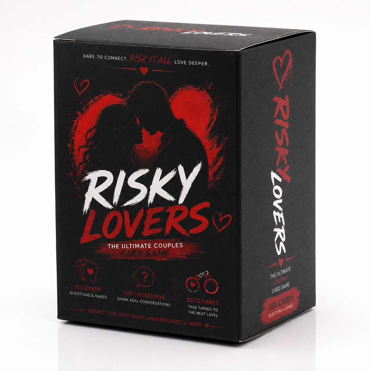 Risk Couples Challenge Card Game Romantic Relationship Adventure Interactive Dare And Question Gameplay Deep Conversation Icebreaker Risk Taking Party Game