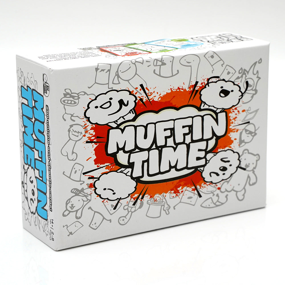 Muffin Time A Very Random Card Game Party Game Game Night 200pcs Unique Cards Quick To Play For Ages 14+ Suitable For 2 To 8 Players