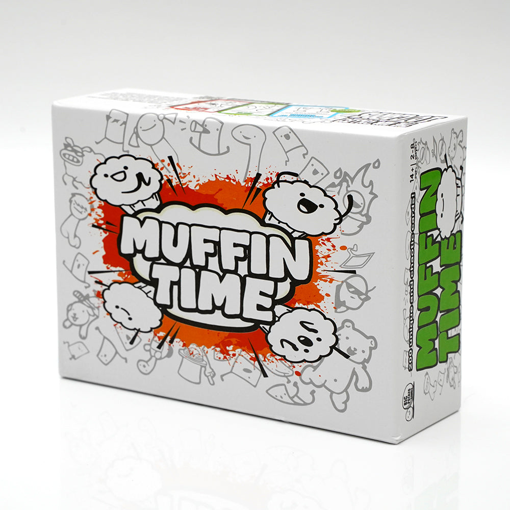 Muffin Time A Very Random Card Game Party Game Game Night 200pcs Unique Cards Quick To Play For Ages 14+ Suitable For 2 To 8 Players