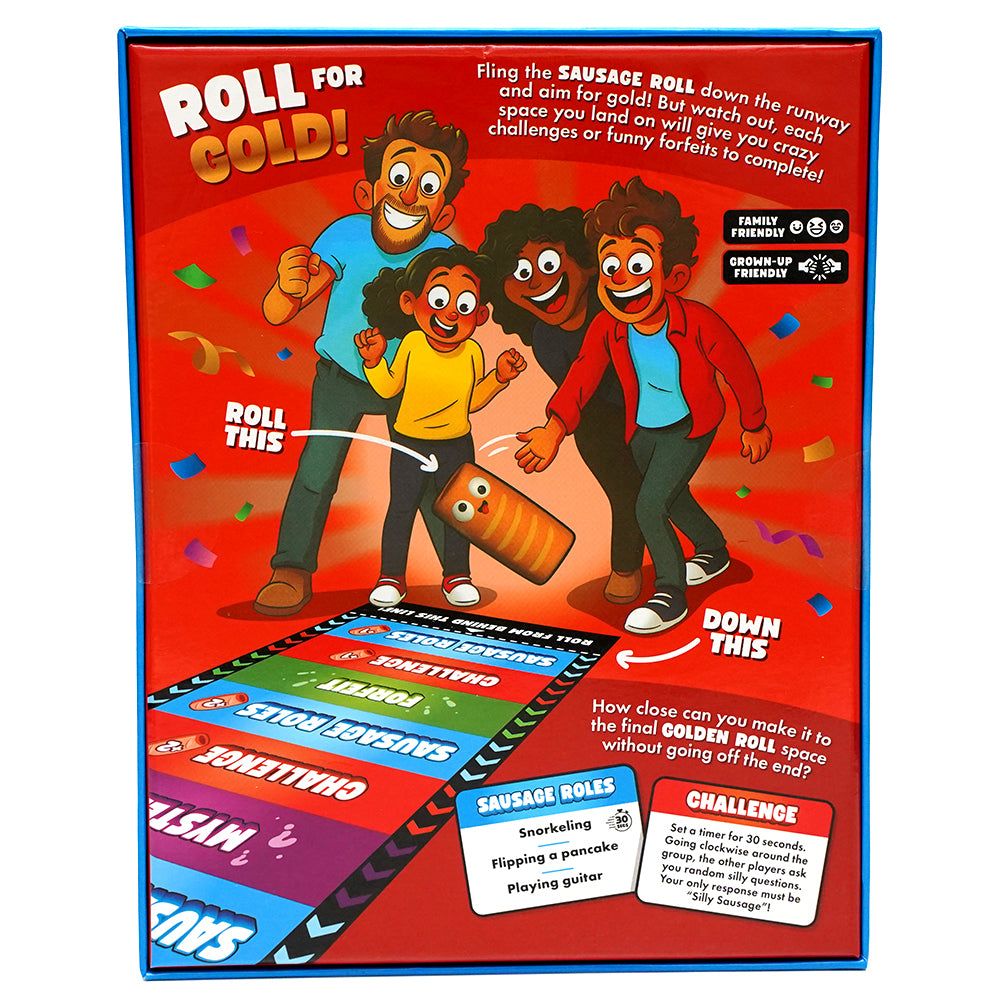 Sausage Roll Board Game Family Game Roll For Gold Family Entertainment Party Games