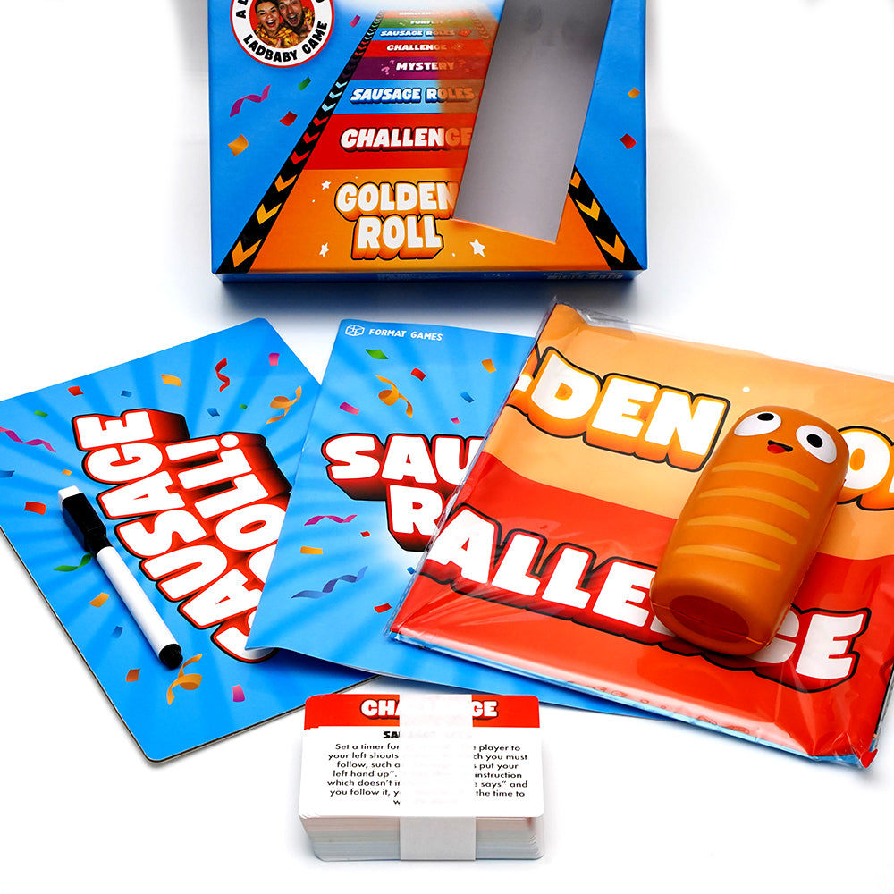 Sausage Roll Board Game Family Game Roll For Gold Family Entertainment Party Games