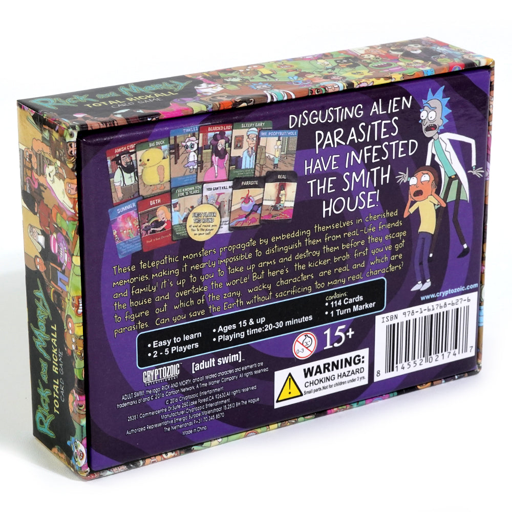 Rick Total Rickall Cooperative Card Game