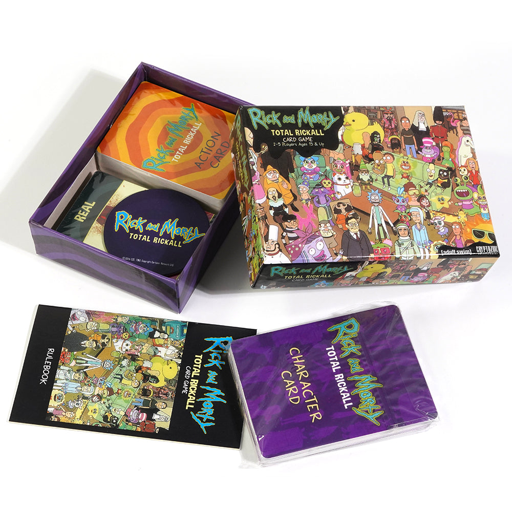 Rick Total Rickall Cooperative Card Game