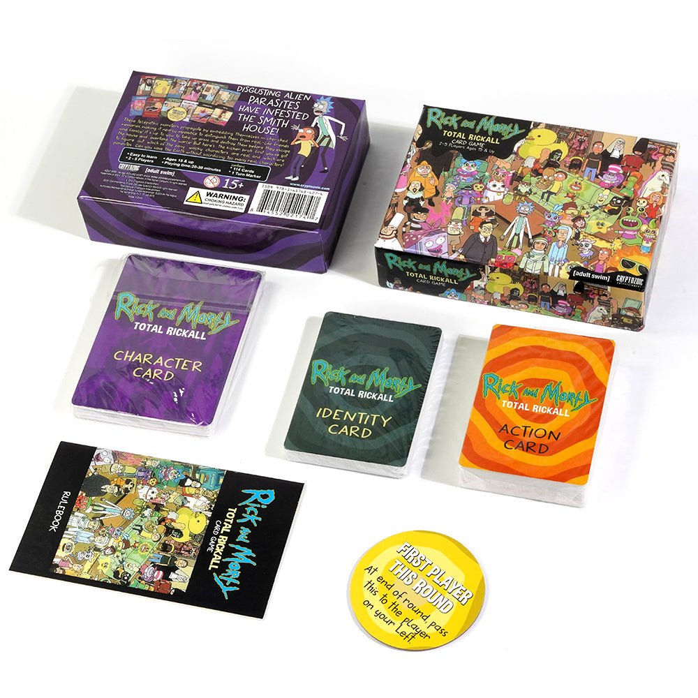Rick Total Rickall Cooperative Card Game