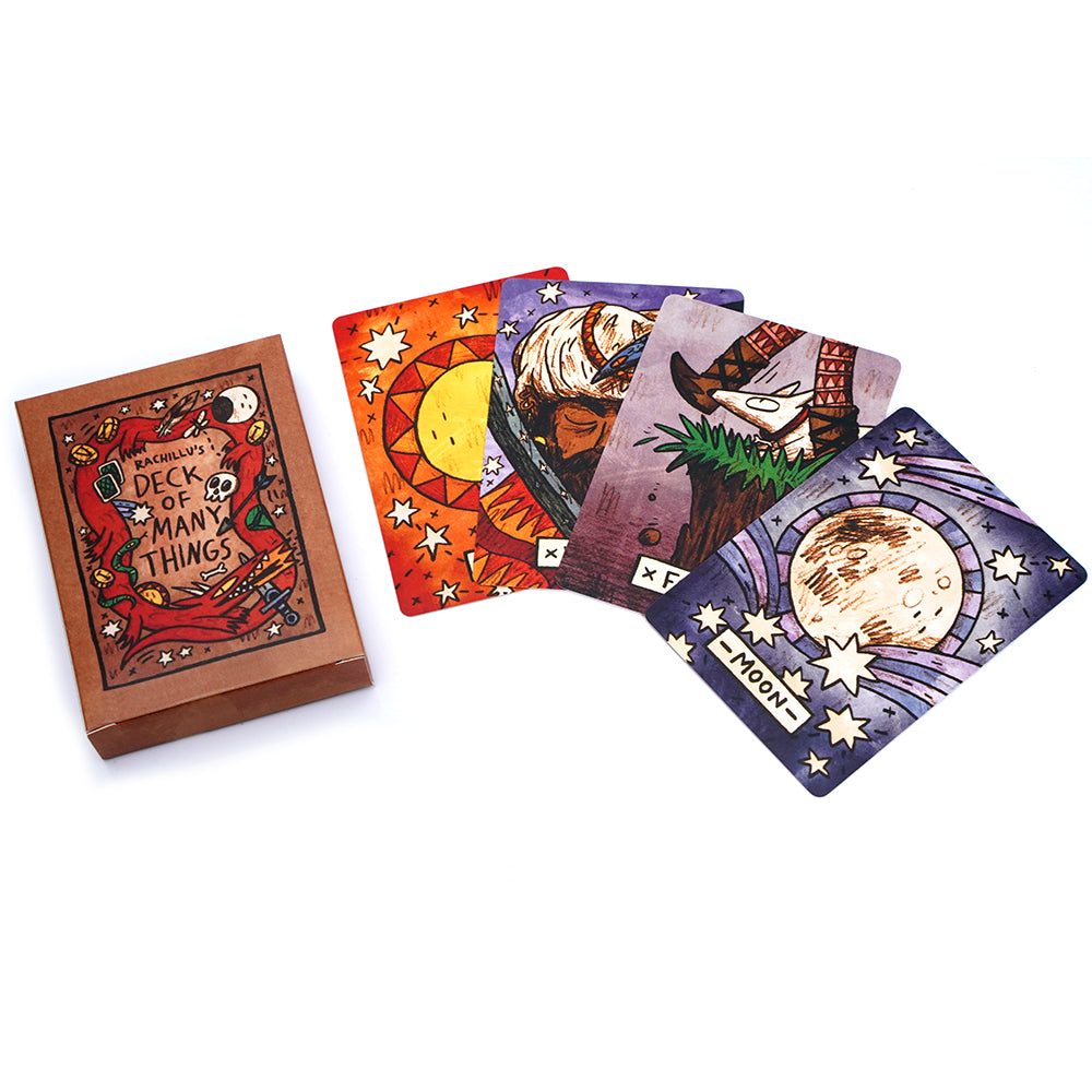 Deck of Many Things playing cards for 5e games