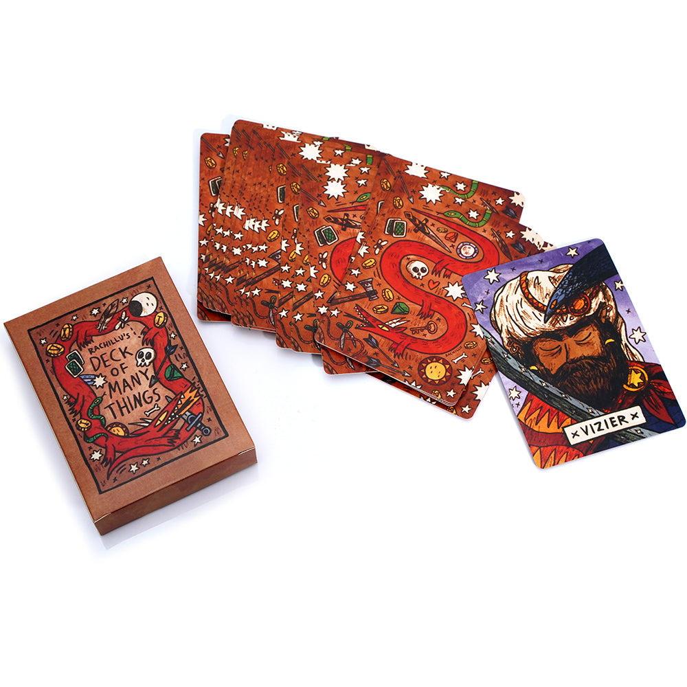 Deck of Many Things playing cards for 5e games