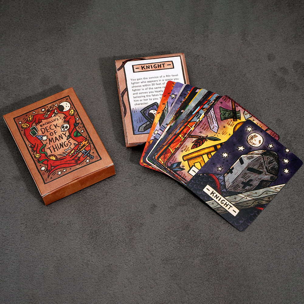 Deck of Many Things playing cards for 5e games