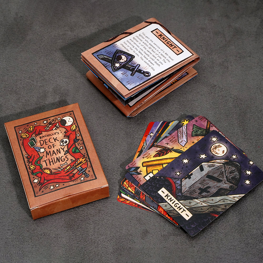 Deck of Many Things playing cards for 5e games
