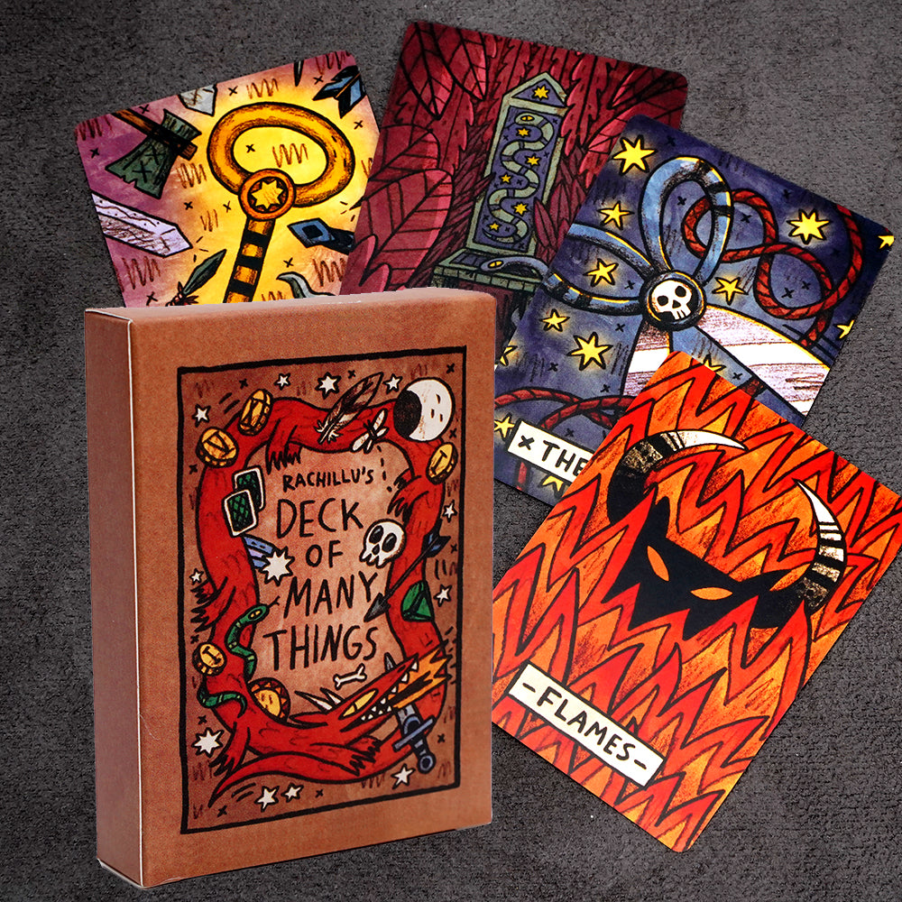 Deck of Many Things playing cards for 5e games
