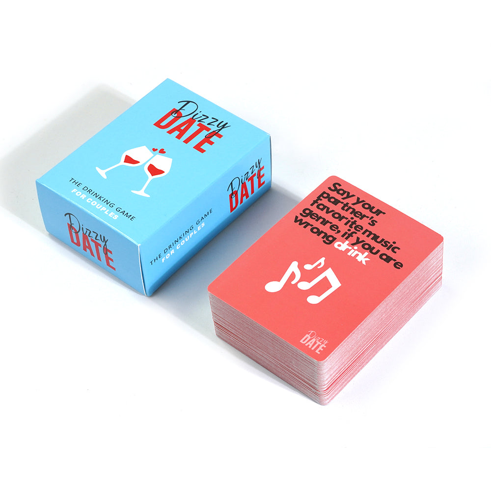 Dizzy Date The Card Game For Date Nights and Parties Perfect Couples Gift! Deeper Question For Your Partner Fun Night Card Game