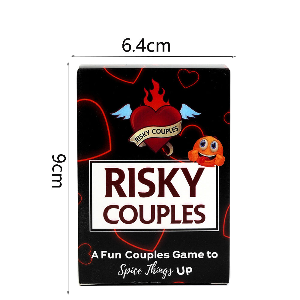 Risky Couples Super Fun Couples Game For Date Night: 150 Spicy Dares & Questions For Your Partner. Romantic Anniversary & Valentines Gifts. Card Game For Couple