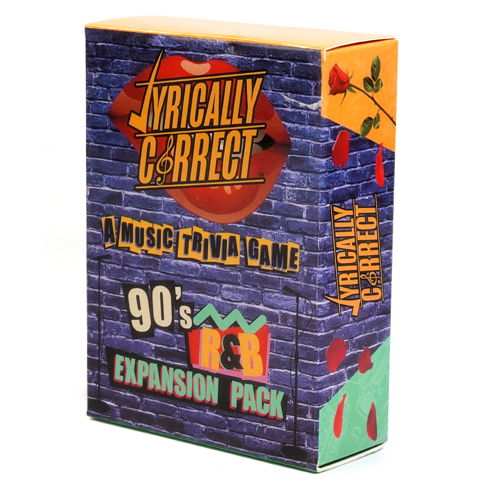90's Expansion Pack Music Trivia Card Game Multi Generational Family Gatherings Adult Game Night and 80pcs Fun Playing Card Game