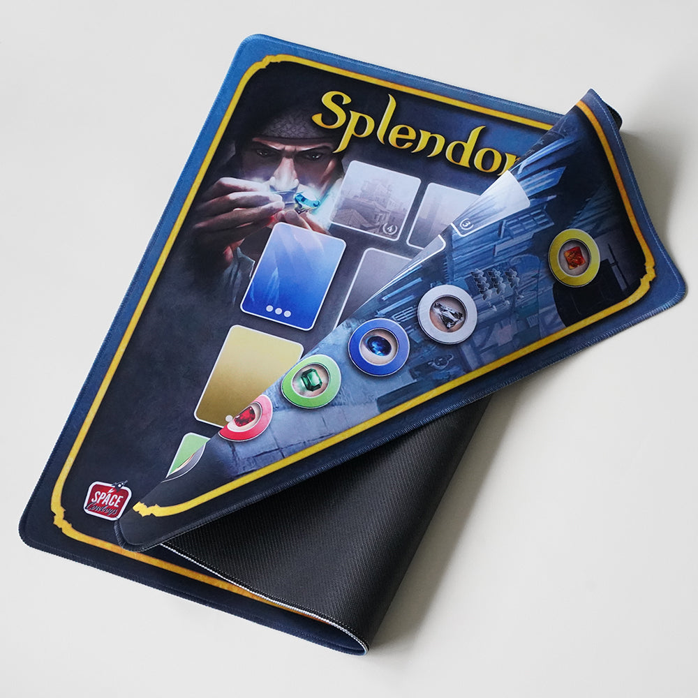 Splendor Board Game Playmat Map Mat Board Game Accessories Mat Large Original Large Size 60cmx50cm Rubber Table Mat HD Map