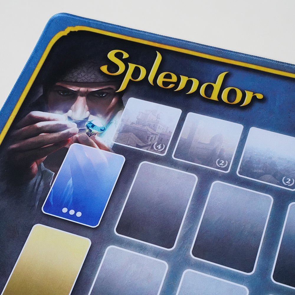 Splendor Board Game Playmat Map Mat Board Game Accessories Mat Large Original Large Size 60cmx50cm Rubber Table Mat HD Map
