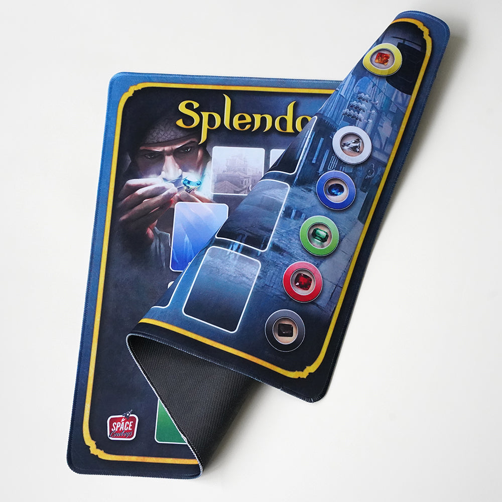 Splendor Board Game Playmat Map Mat Board Game Accessories Mat Large Original Large Size 60cmx50cm Rubber Table Mat HD Map