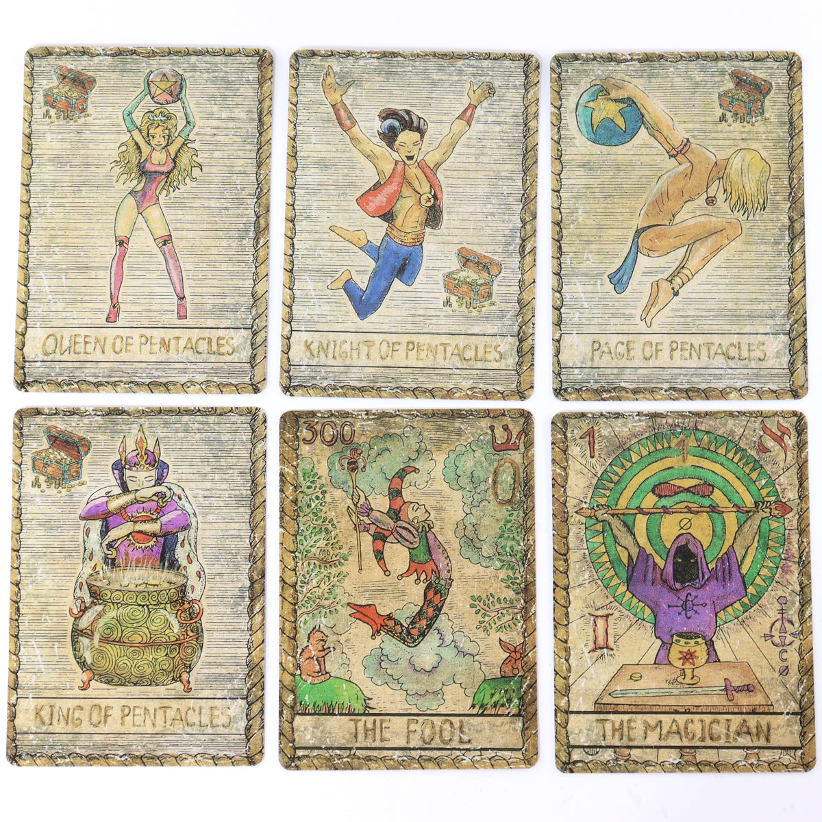 Samiramay Tarot Deck By Vera Petruk's & Guide Booklet Full Deck 78 Cards, 3.5 By 2.5 Inches, Great for Beginners and Collectors - TAROT DECK