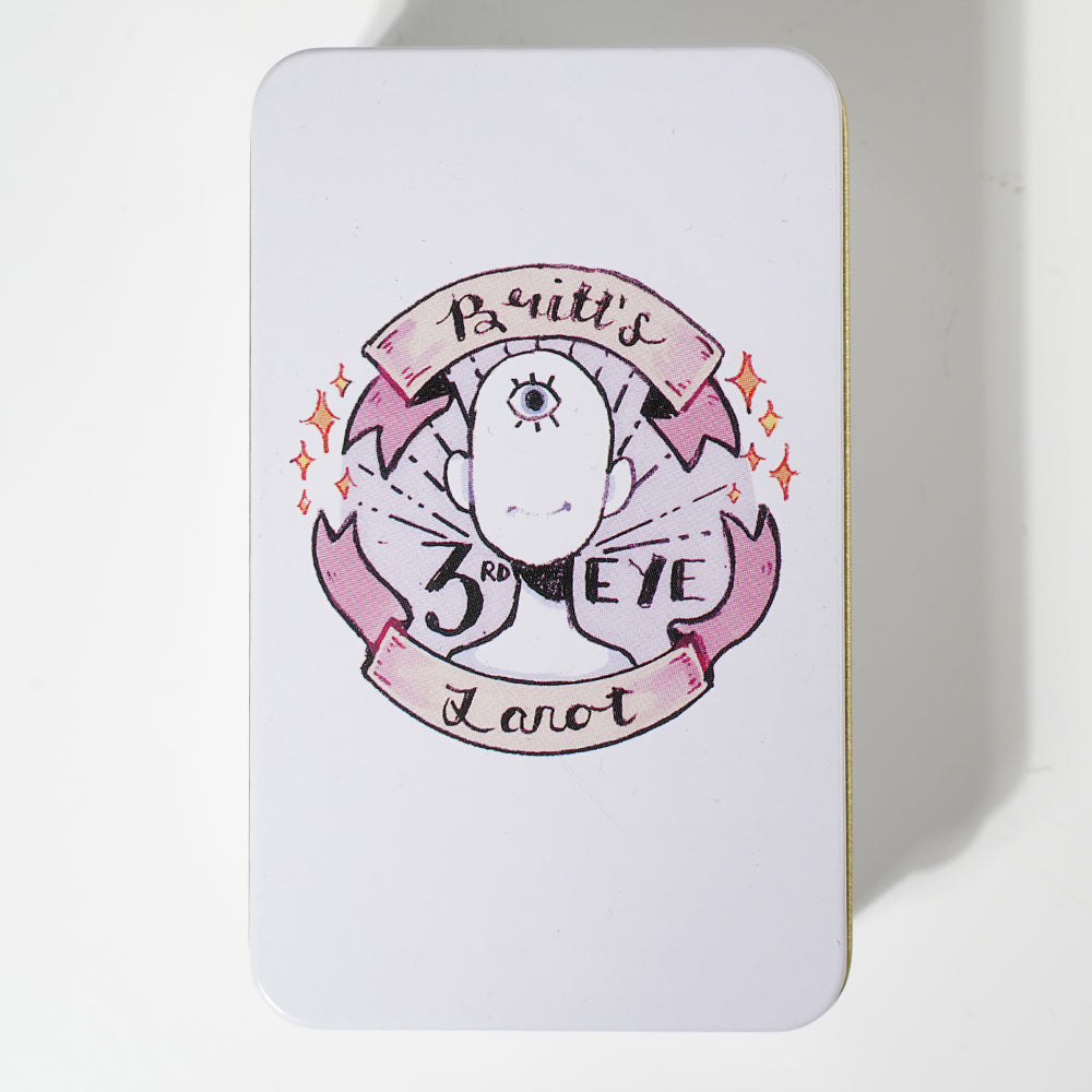 Third Eye Tarot Metal Box & Tin Box Gold-Plated Edge Process - TAROT DECK
