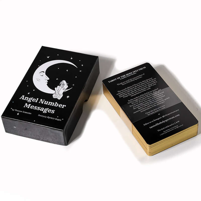 Angel Number Messages & Affirmation Oracle Deck - TAROT DECK