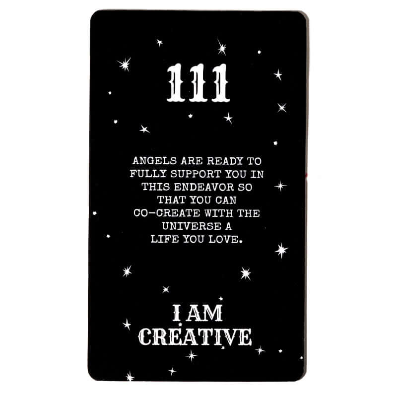 Angel Number Messages & Affirmation Oracle Deck - TAROT DECK