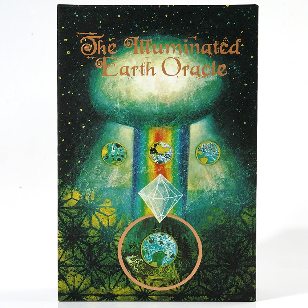 Illuminated Earth Oracle Card Deck, Oracle Deck, Oracle Cards, Tarot Deck, Tarot cards, Divination - TAROT DECK