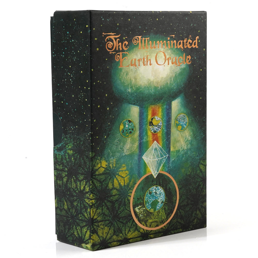 Illuminated Earth Oracle Card Deck, Oracle Deck, Oracle Cards, Tarot Deck, Tarot cards, Divination - TAROT DECK