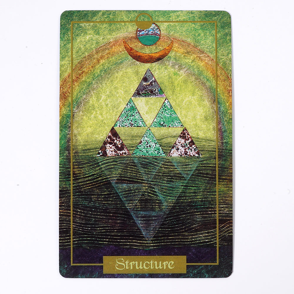 Illuminated Earth Oracle Card Deck, Oracle Deck, Oracle Cards, Tarot Deck, Tarot cards, Divination - TAROT DECK