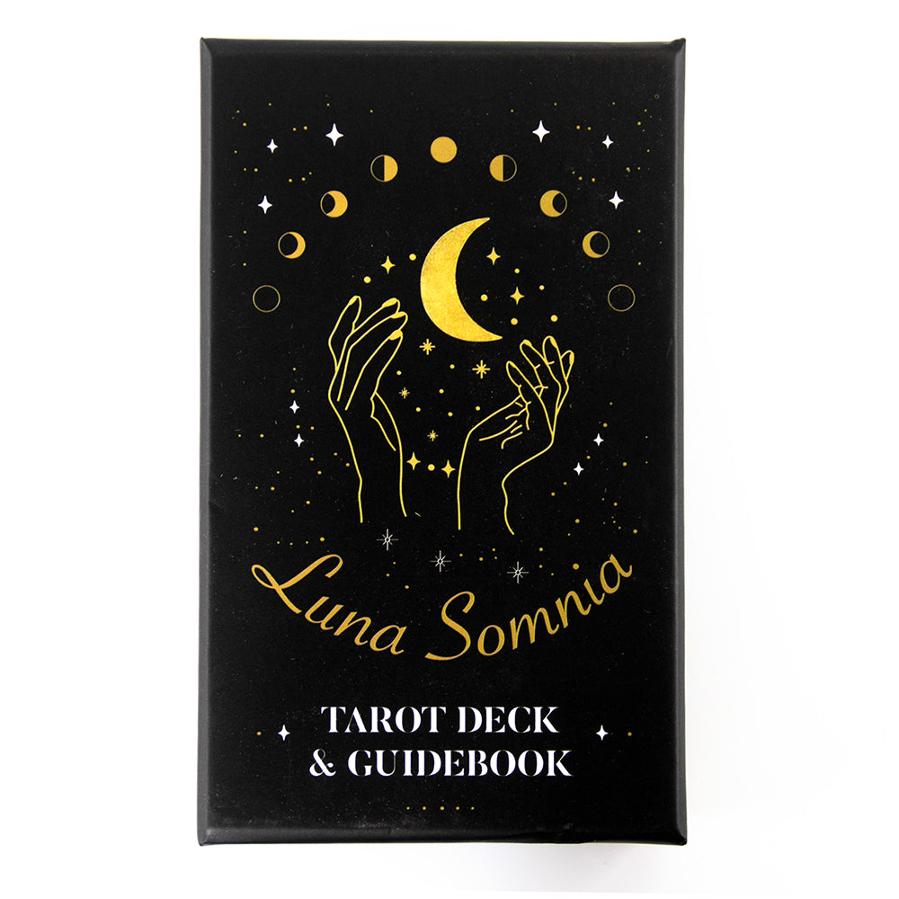 Shores Of Moon Luna Somnia Tarot Deck with Guidebook Box 78 Cards Complete Full Deck Starry Dreams Celestial Astrology Witchy - TAROT DECK