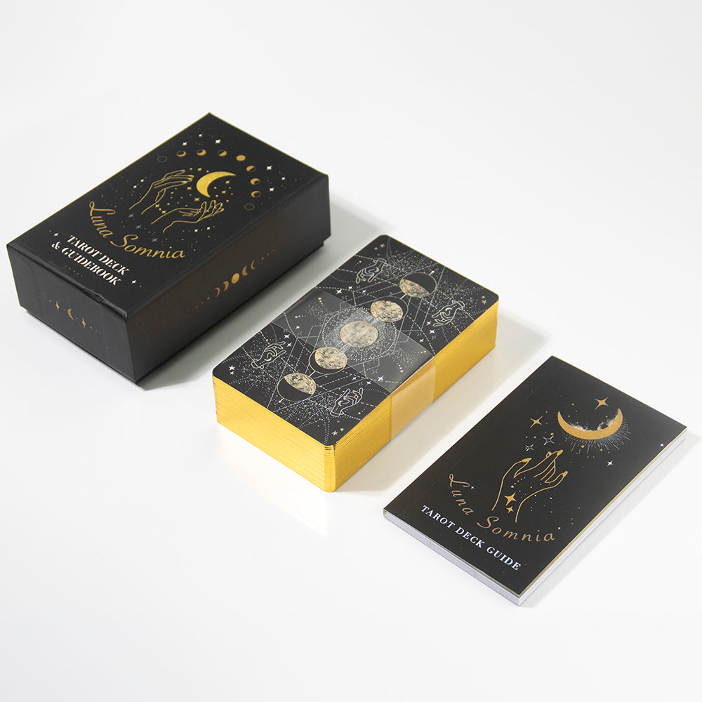 Shores Of Moon Luna Somnia Tarot Deck with Guidebook Box 78 Cards Complete Full Deck Starry Dreams Celestial Astrology Witchy - TAROT DECK