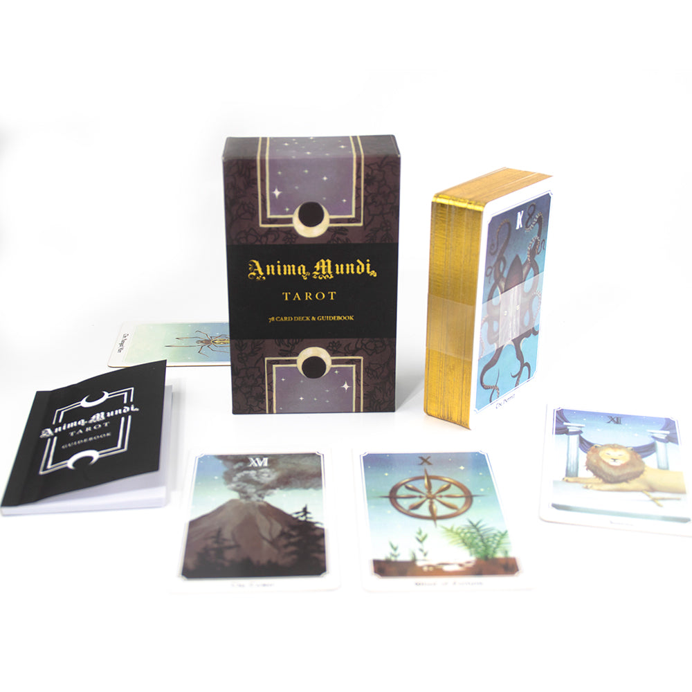 Anima Mundi Tarot Deck 78 Card Deck With Guide Book Original Size - TAROT DECK