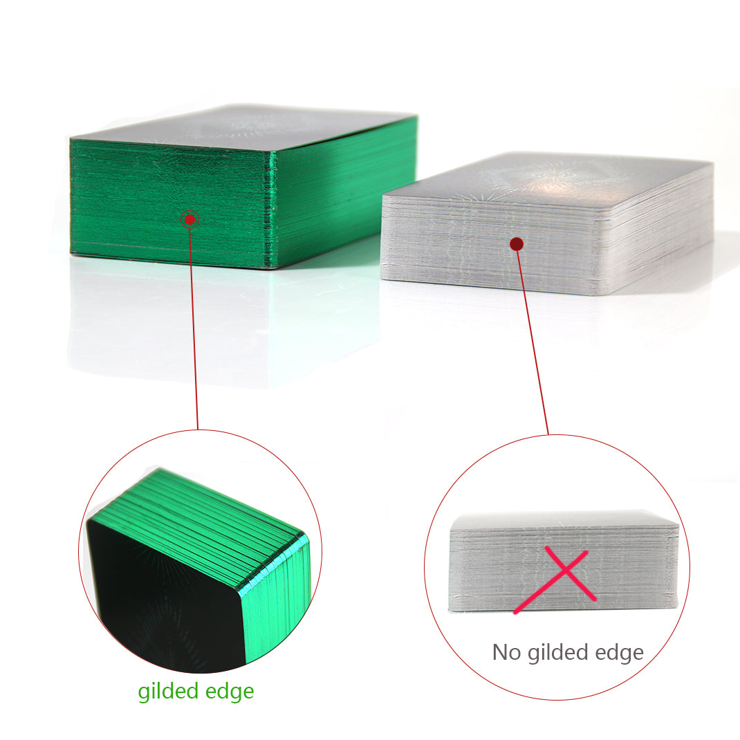 Light Seer's Tarot Metal Box & Tin Box Gold-Plated Edge Process - TAROT DECK
