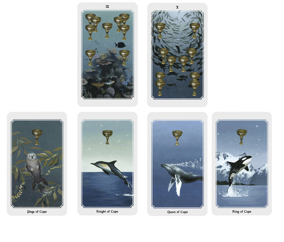 Anima Mundi Tarot Deck 78 Card Deck With Guide Book Original Size - TAROT DECK