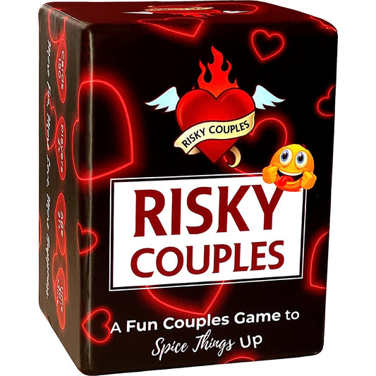 Risky Couples Super Fun Couples Game For Date Night: 150 Spicy Dares & Questions For Your Partner. Romantic Anniversary & Valentines Gifts. Card Game For Couple