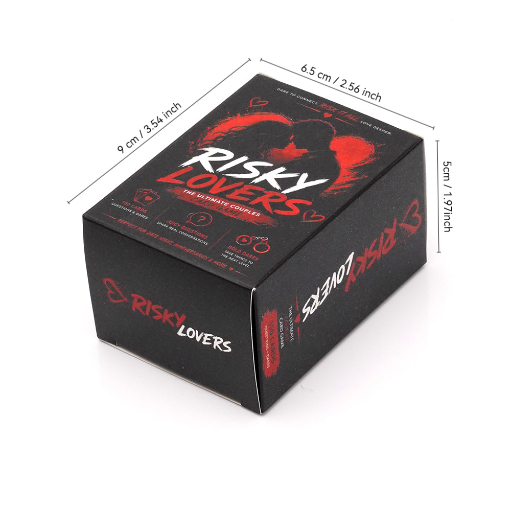 Risk Couples Challenge Card Game Romantic Relationship Adventure Interactive Dare And Question Gameplay Deep Conversation Icebreaker Risk Taking Party Game