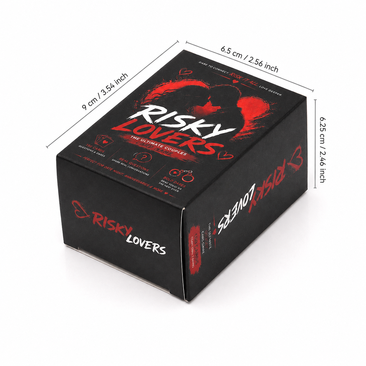 Risk Couples Challenge Card Game Romantic Relationship Adventure Interactive Dare And Question Gameplay Deep Conversation Icebreaker Risk Taking Party Game