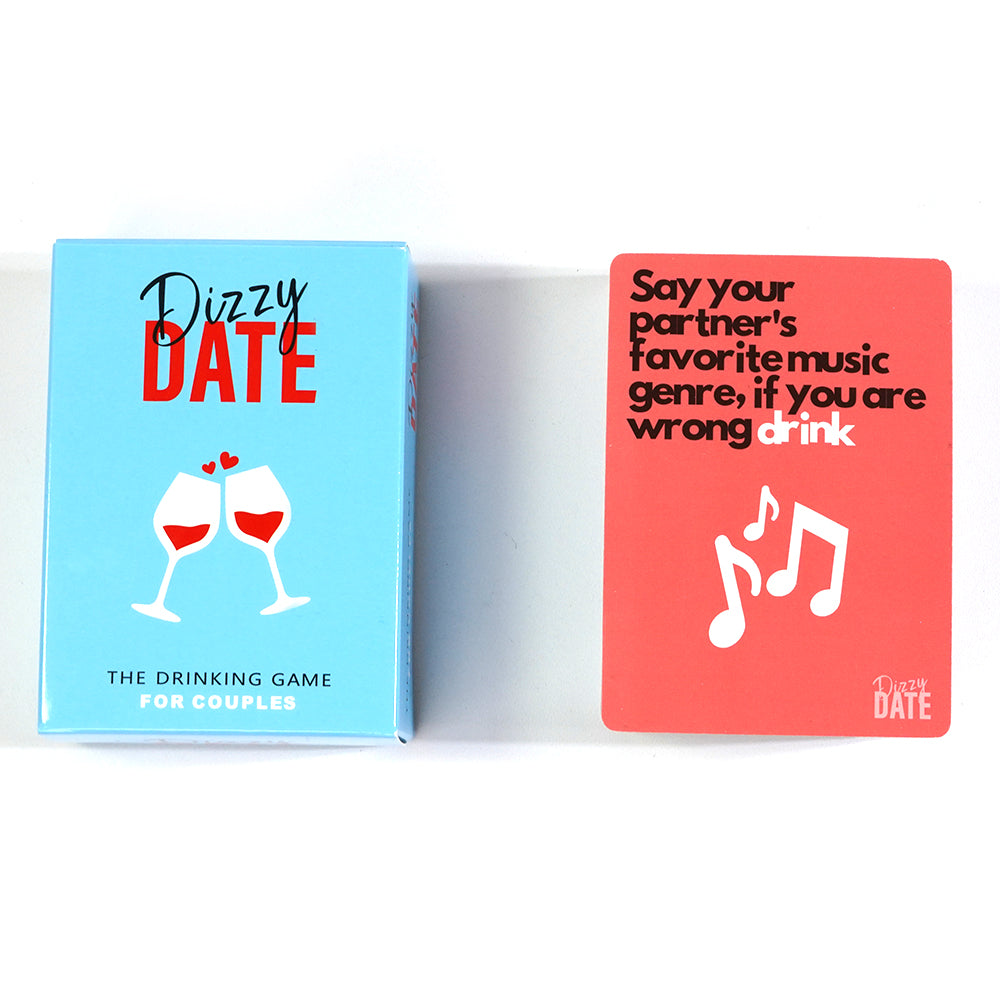 Dizzy Date The Card Game For Date Nights and Parties Perfect Couples Gift! Deeper Question For Your Partner Fun Night Card Game