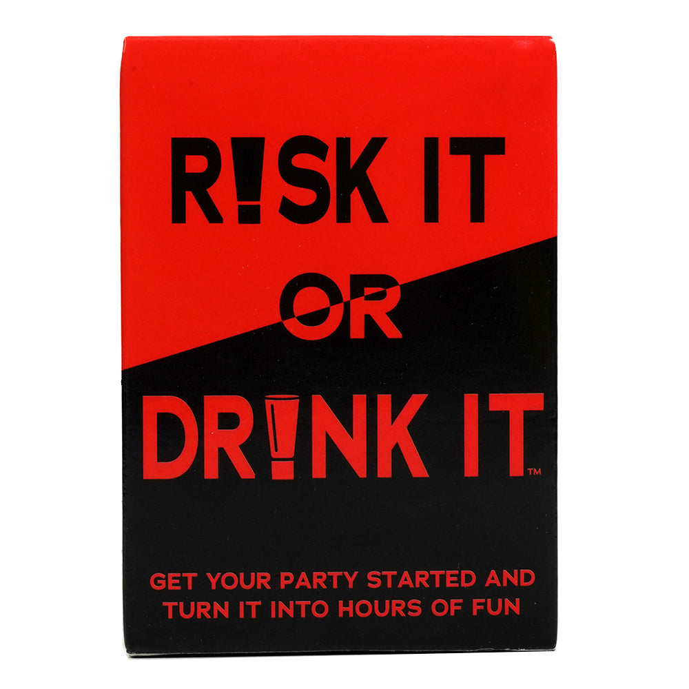 Risk It Or Drink It Fun Party Game For College Card Game Drinking Game