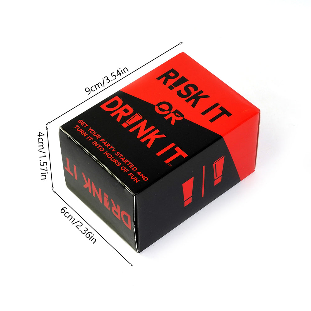 Risk It Or Drink It Fun Party Game For College Card Game Drinking Game