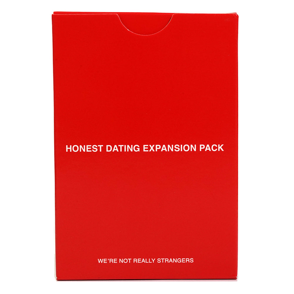 WE'RE NOT REALLY STRANGERS Honest Dating Expansion Pack Card Game - 50 Cards & Wild Cards, Fun Adult Party Game for 2-6 Players, Ages 18+, Strengthens Relationships