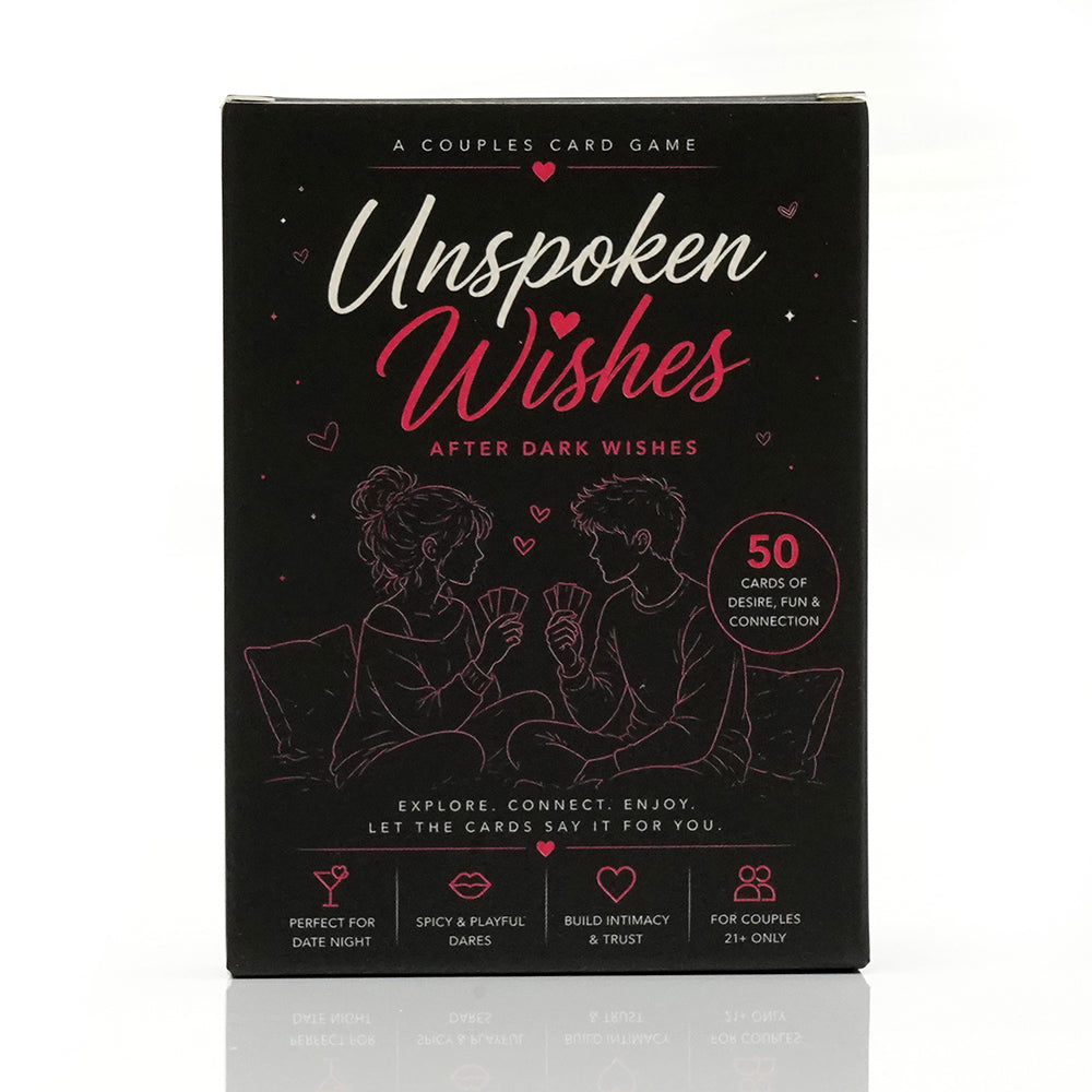 Unspoken Wishes Couples Card Game After Dark Wishes Intimacy Building Romantic Connection Game Spicy And Playful Dare Cards Relationship Bonding Deep Conversation Starters Date Night Game