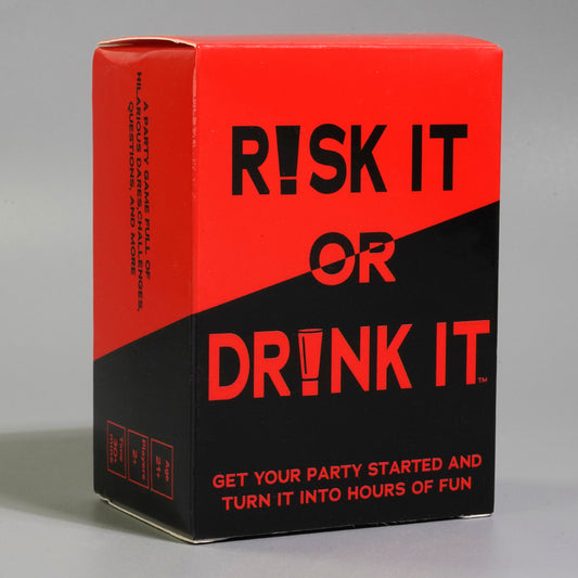 Risk It Or Drink It Fun Party Game For College Card Game Drinking Game