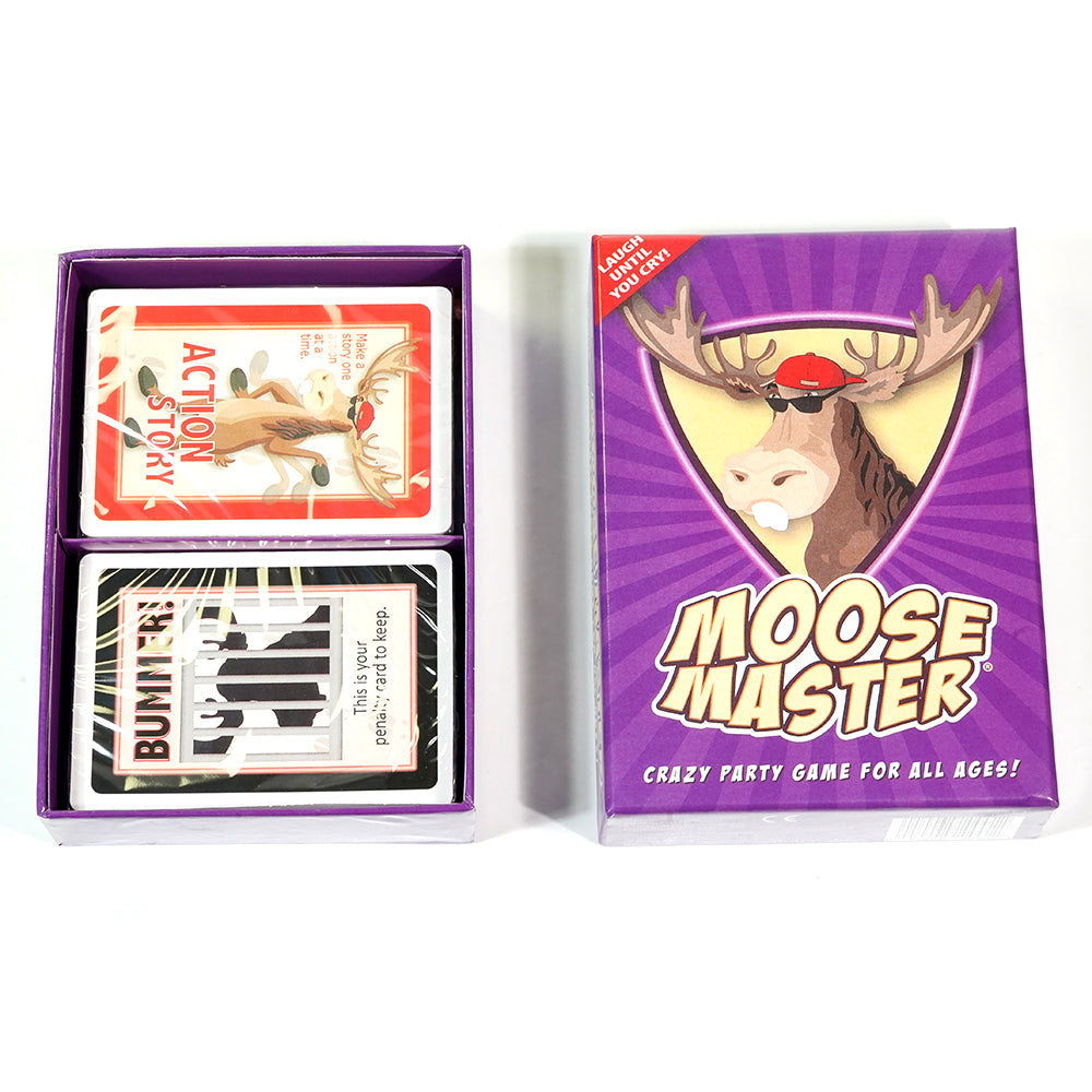 Moose Master Card Game Party Gard Game For 3 To 10 Players