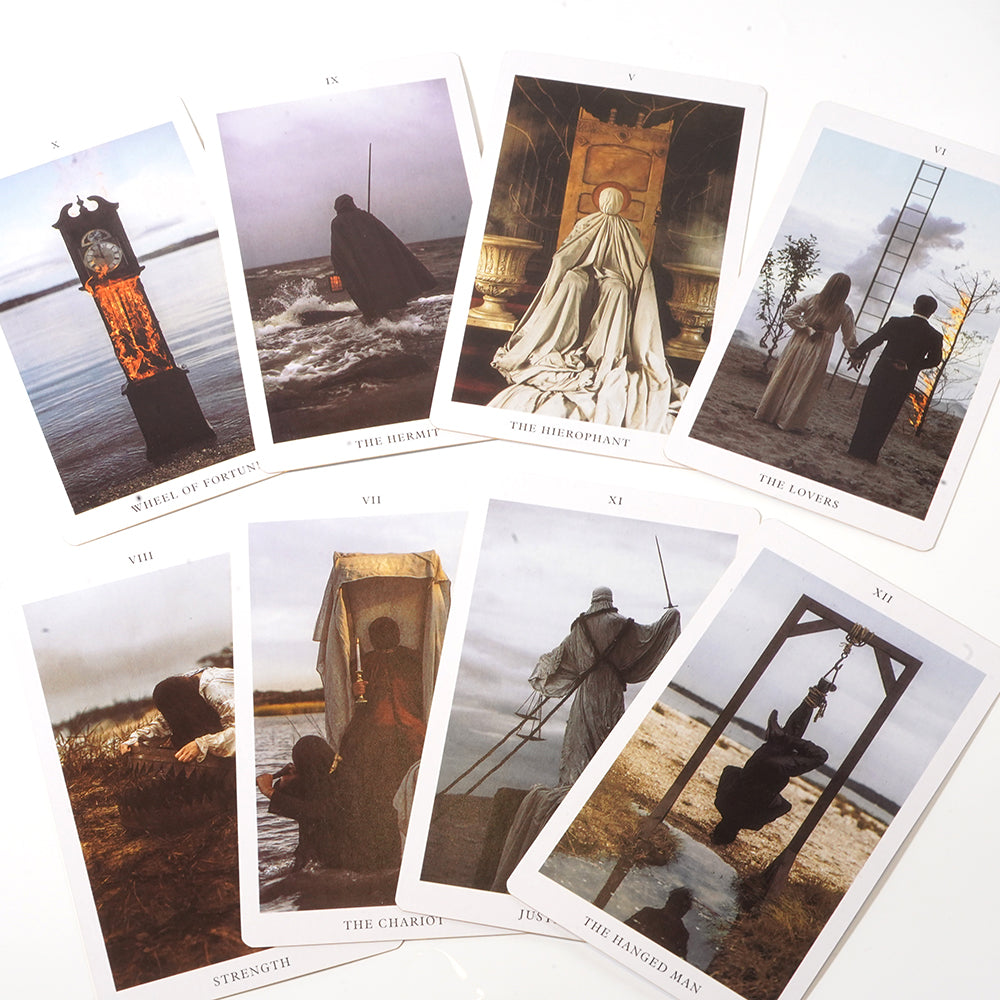 The Somnia Tarot Deck Hardcover Gilt Edge Edition by Nicolas Bruno 78 Card 2.75in x 4.75in (70mm x 120mm) with Guidebook