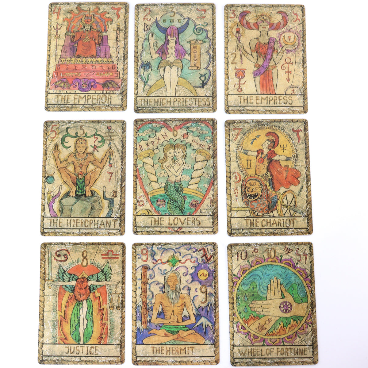 Samiramay Tarot Deck By Vera Petruk's & Guide Booklet Full Deck 78 Cards, 3.5 By 2.5 Inches, Great for Beginners and Collectors - TAROT DECK