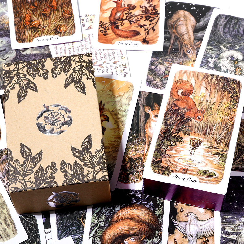 Oak Ash & Thorn Tarot w/ shops goodies