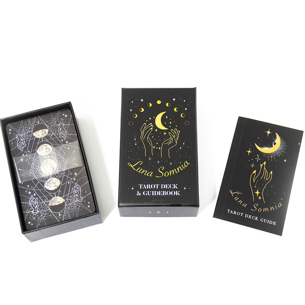 Shores Of Moon Luna Somnia Tarot Deck with Guidebook Box 78 Cards Complete Full Deck Starry Dreams Celestial Astrology Witchy - TAROT DECK