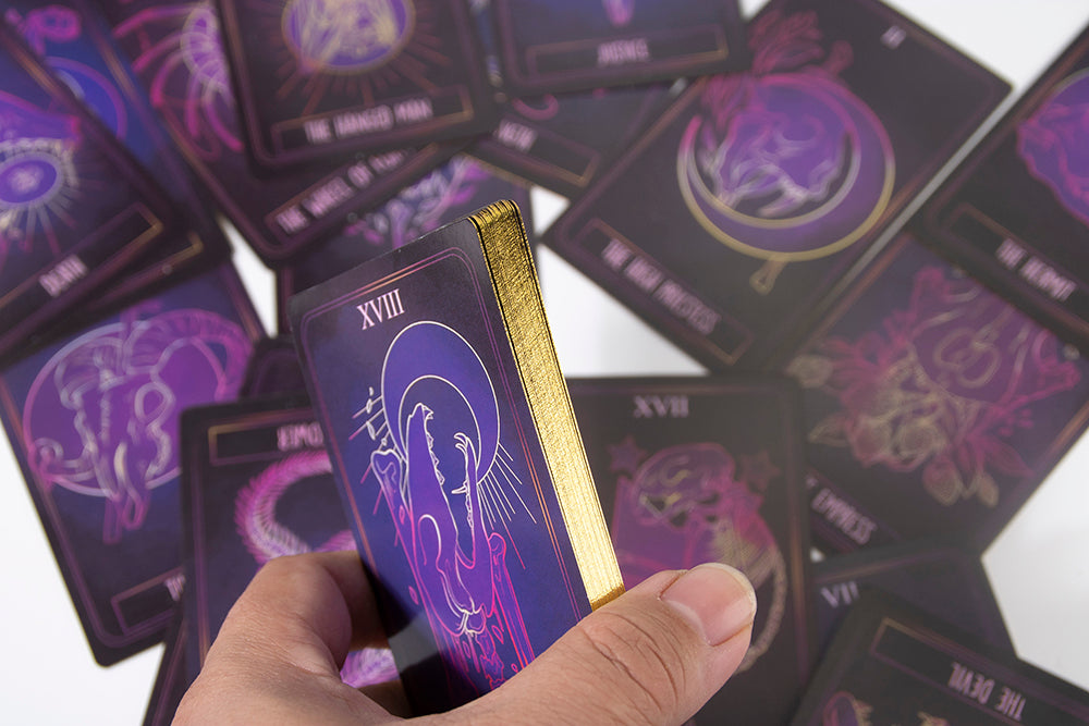The Bone Tarot Deck, intuitive, divination deck, 78 card tarot - TAROT DECK