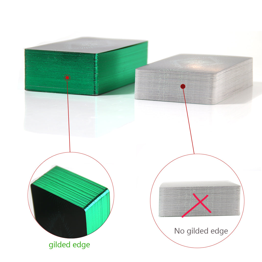 Light Seer's Tarot Metal Box & Tin Box Gold-Plated Edge Process - TAROT DECK
